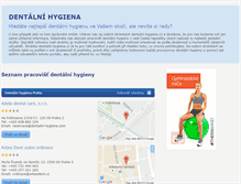 Tablet Screenshot of dentalni-hygiena.cz