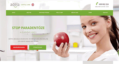Desktop Screenshot of dentalni-hygiena.com